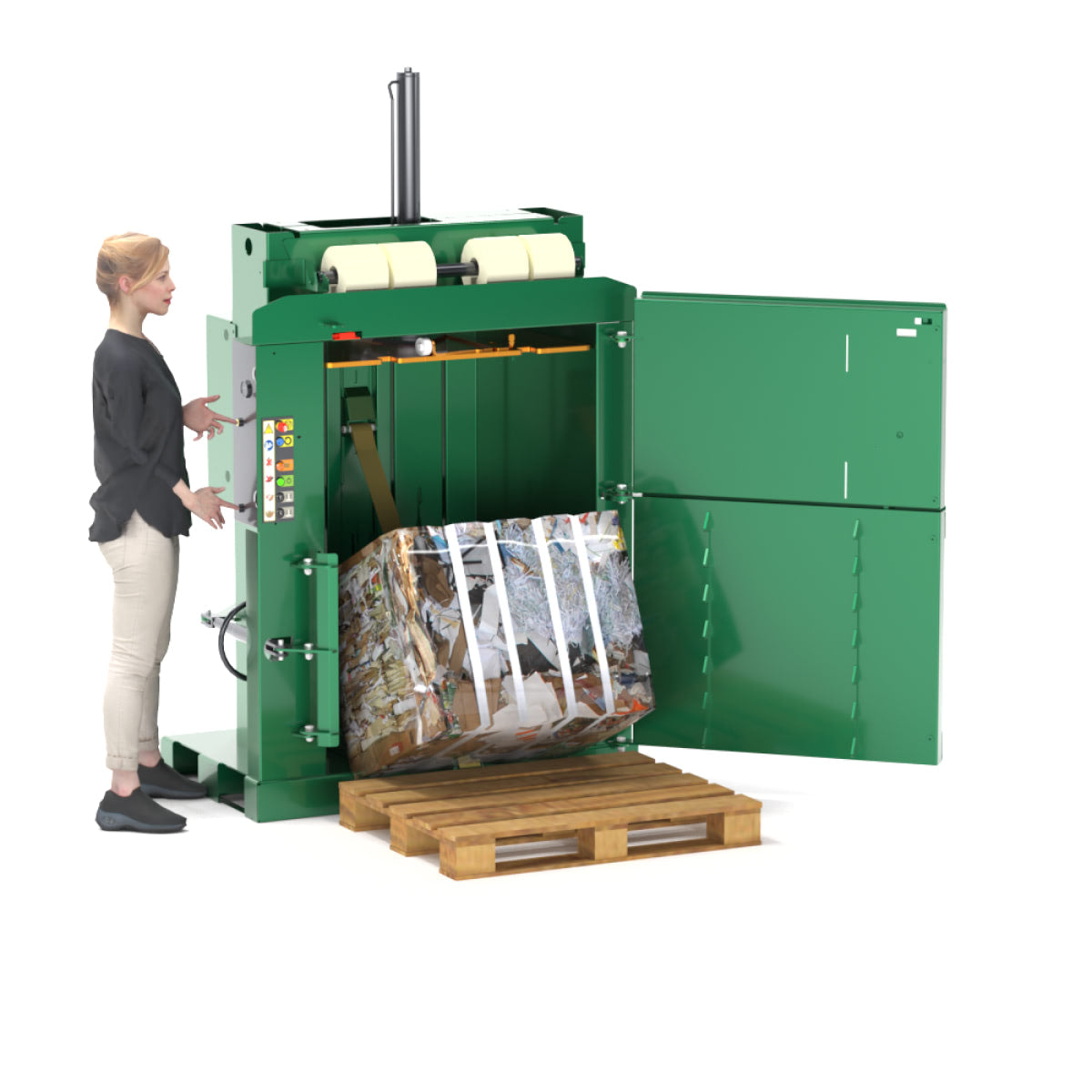 PB100 Vertical Baler