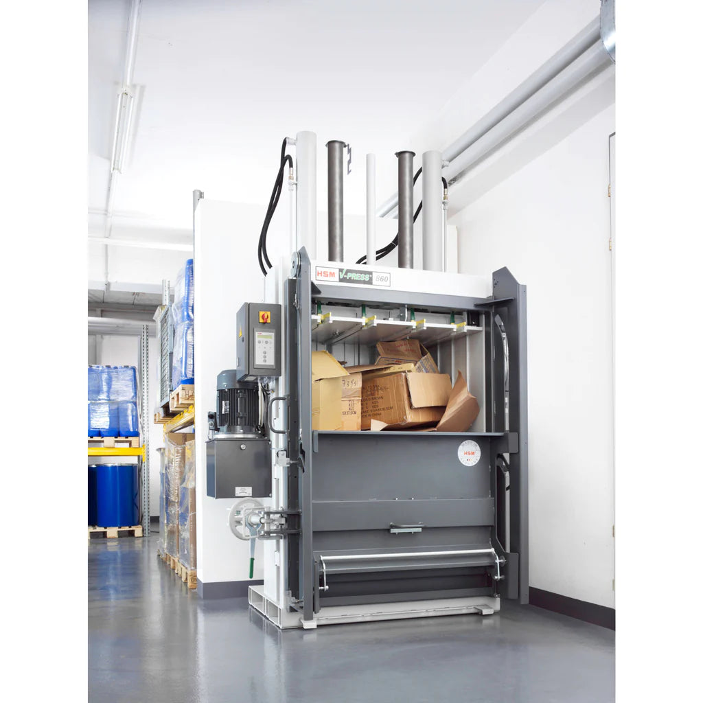 V-Press 860 Plus Vertical Baler - High Density