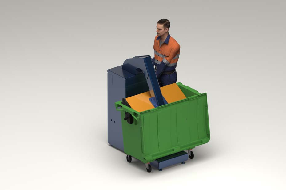 BC-660WB- Wheelie Bin Compactor 660L