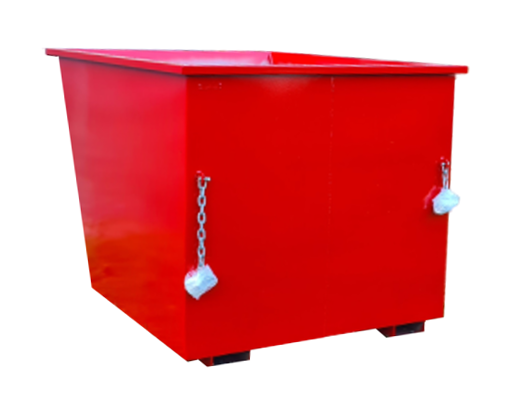 PYB2.0M Steel Scrap Metal Yard Bin (Angle Front)