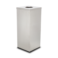 RCB-821S Square Stainless Steel Bin 46L