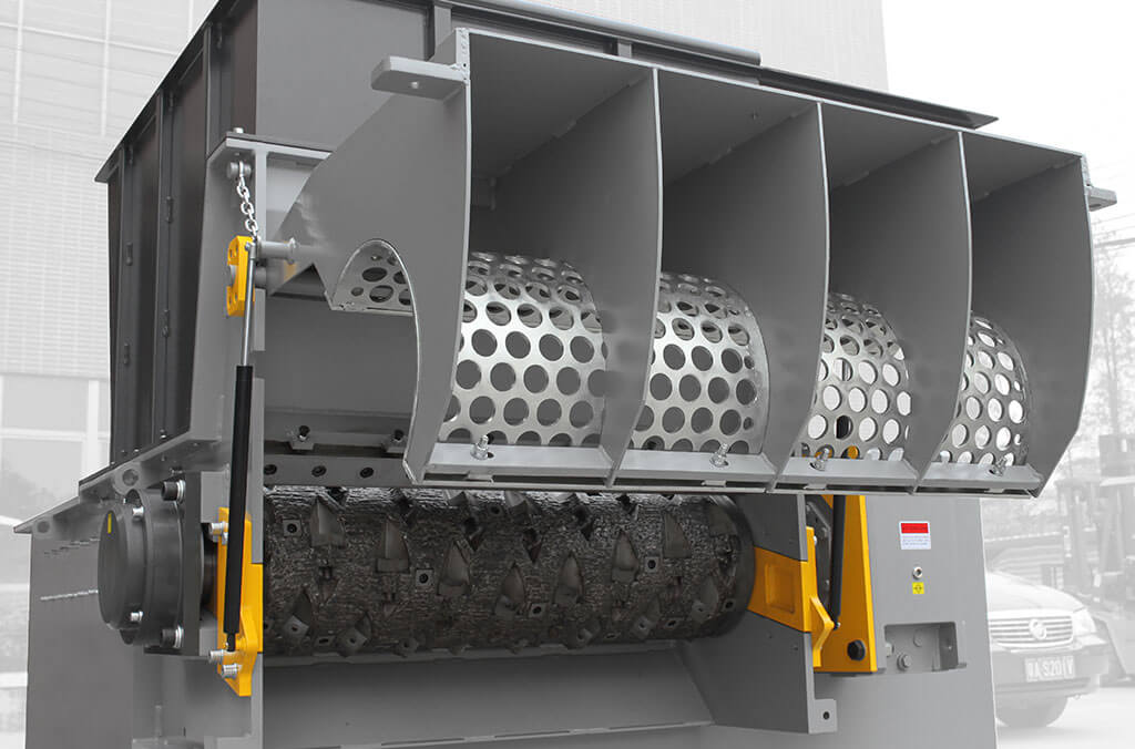 Single Shaft Shredder Genox - V Series-V600-1500