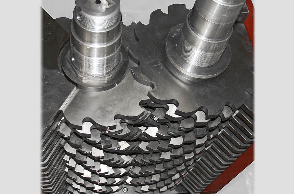 Twin Shaft Shredder Genox - M Series-M300-1200