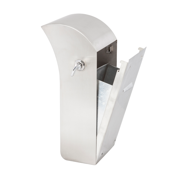 Stainless Steel Ashtray Bin 1.7L - RB-WMAB-1.7