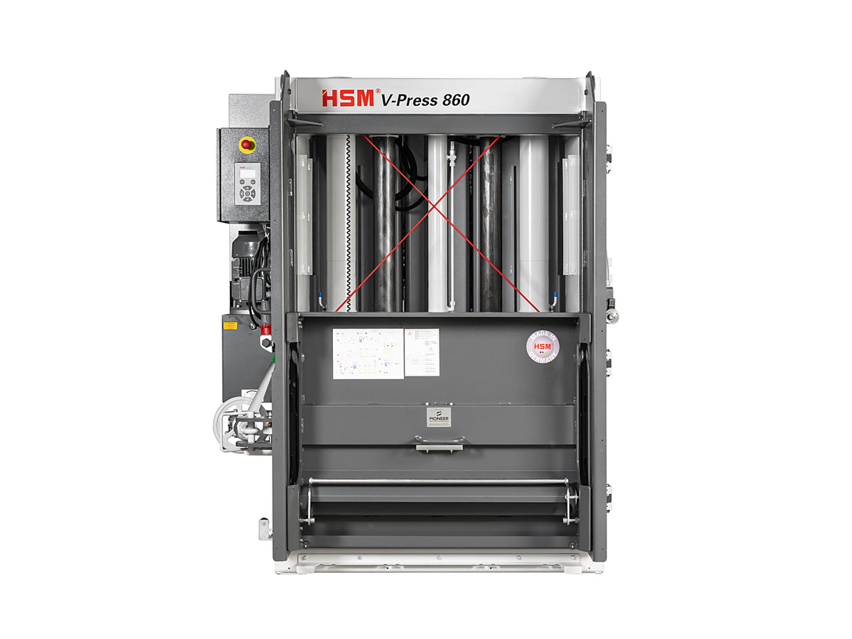 V-Press 860 Plus Vertical Baler - High Density