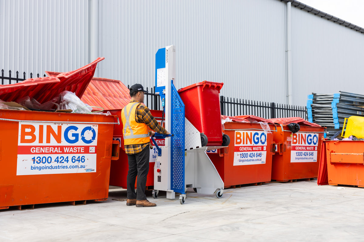 V6080- Battery Electric Wheelie Bin Tipper