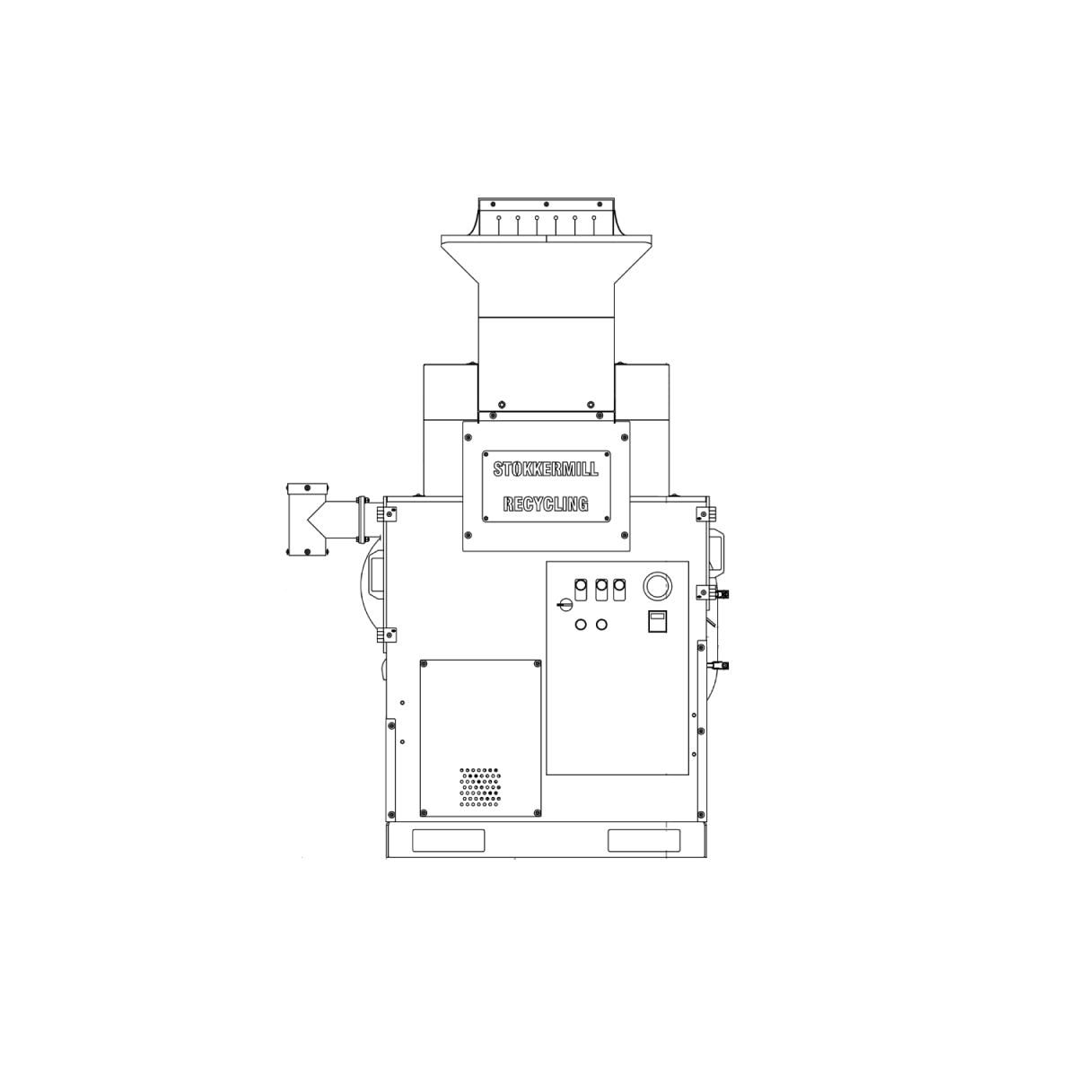 Copper Wire Granulator Stokkermill - K750