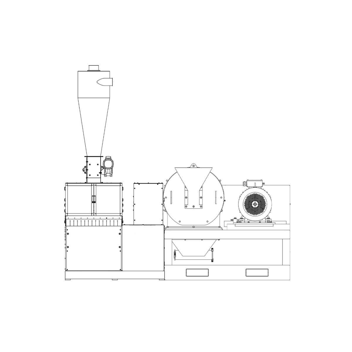 PCB Boards Recycling Stokkermill - COMPACT 100